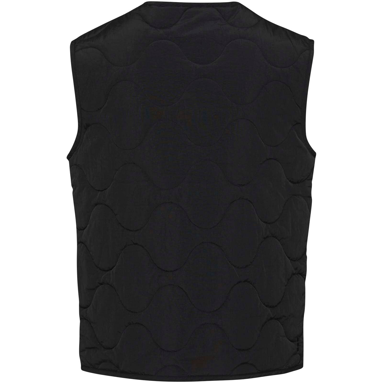 Quarz GRS-recycelte Thermoweste   - schwarz - XS-728