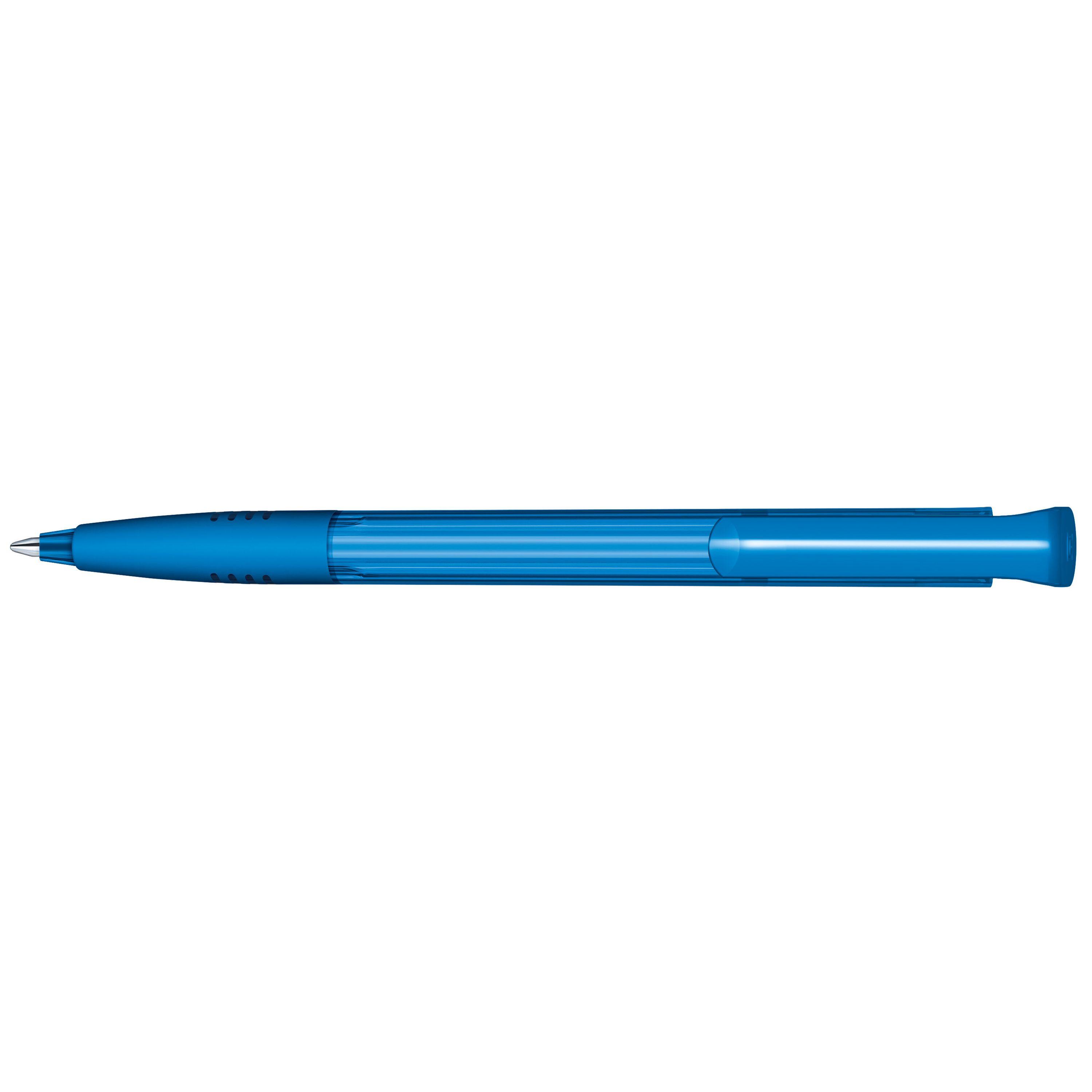 Super Hit Clear SG Druckkugelschreiber - blau-901