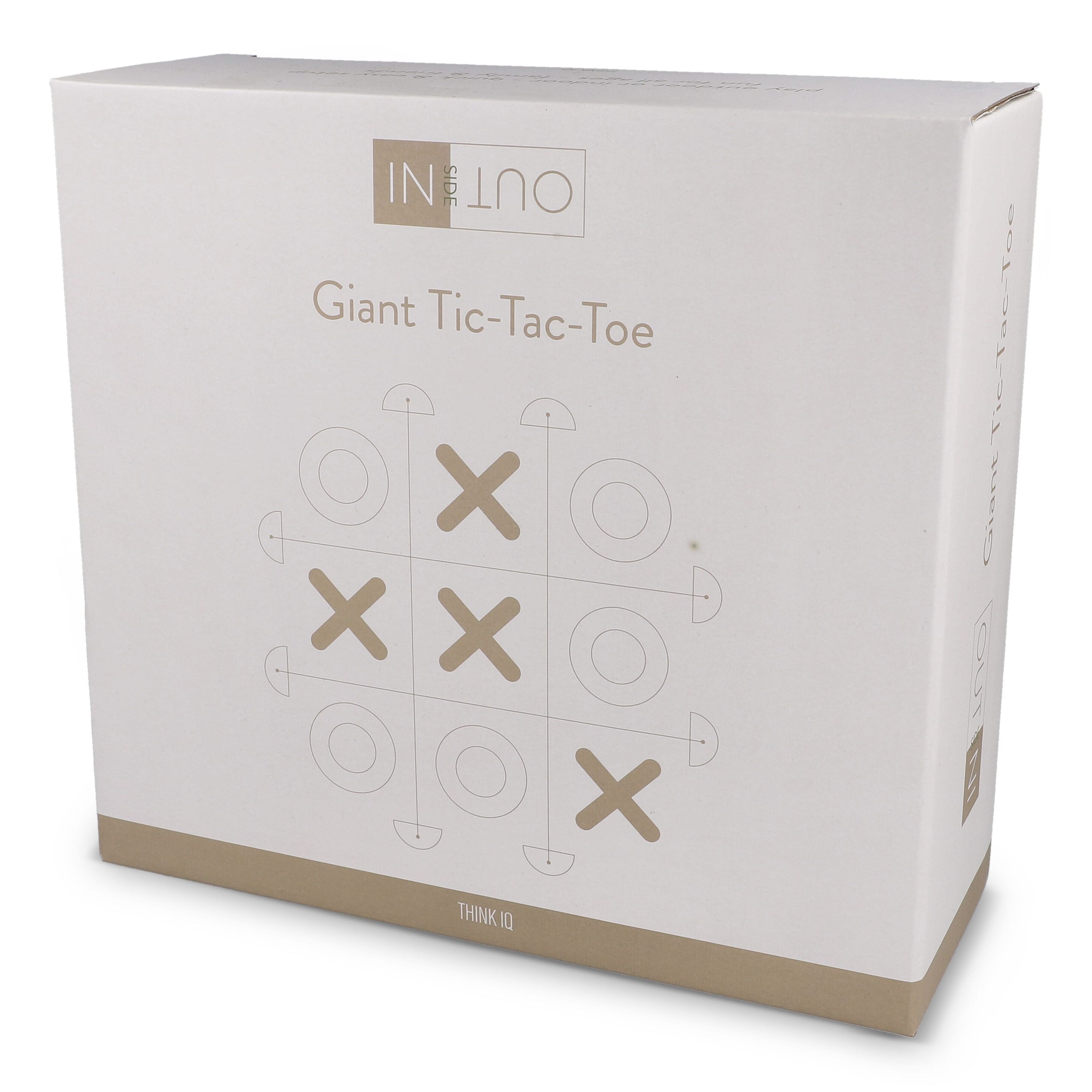 InSideOut Riesiges Tic Tac Toe - holz  -  holz-686