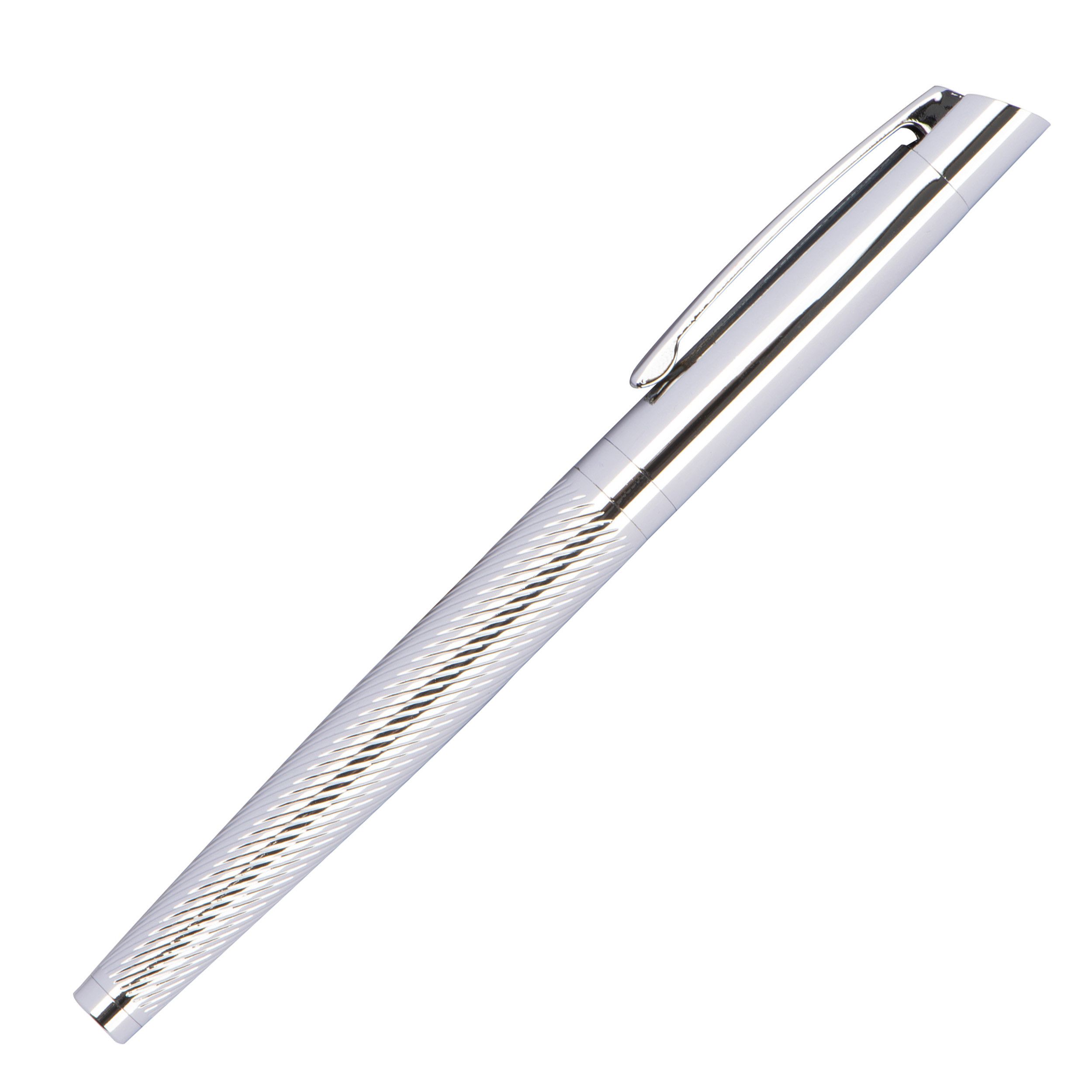 Schreibgeräteset aus Metall  - silbergrau-838