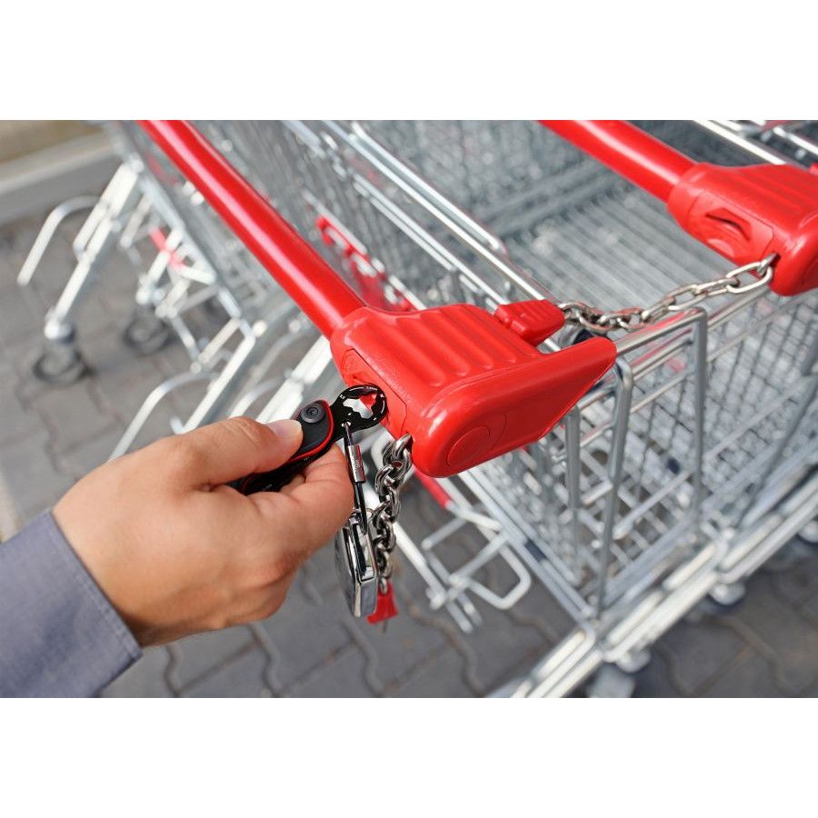 Troika Mini-Werkzeug PARCEL CUT & CART - schwarz - titanfarben-95