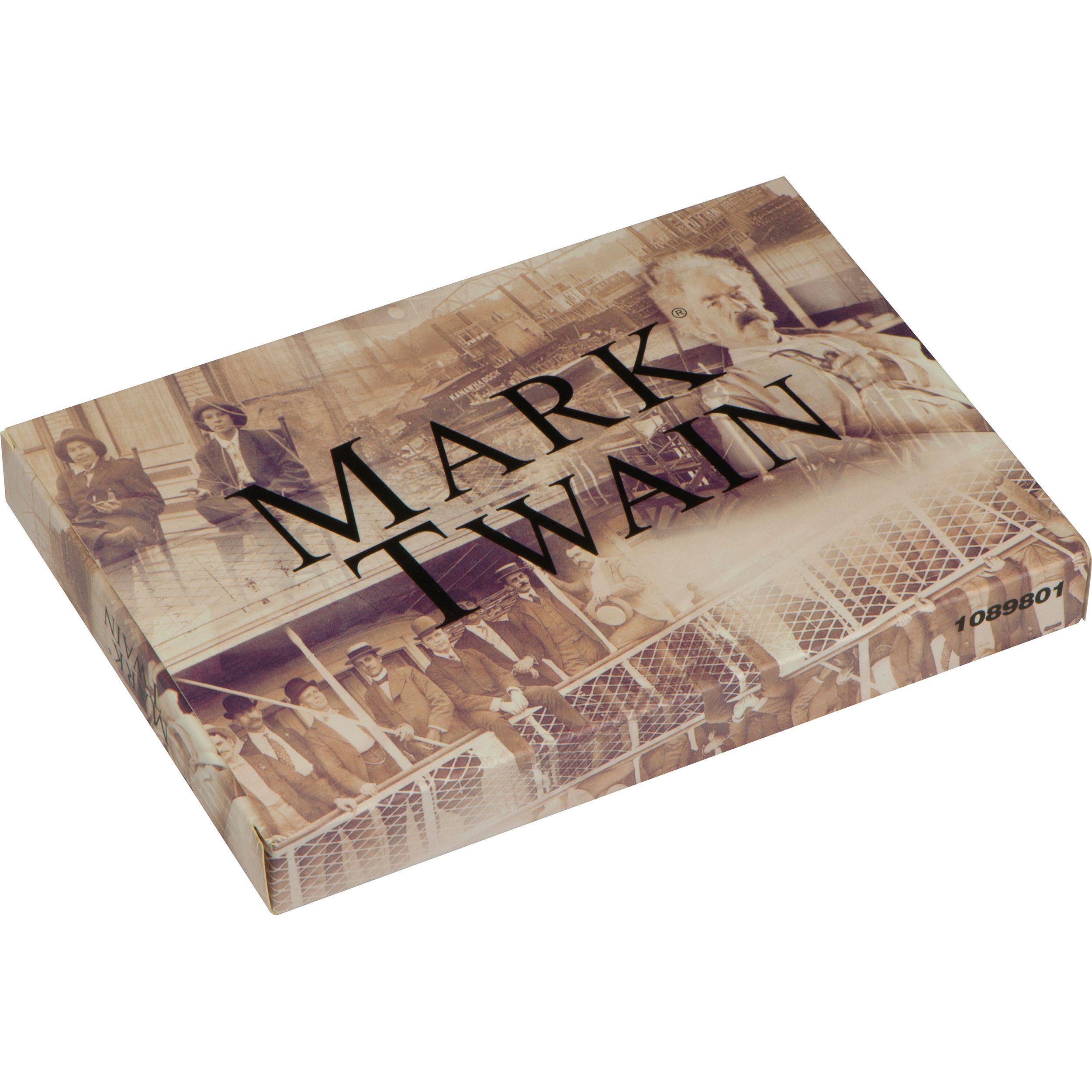 Mark Twain Schreibset mit Kugelschreiber und Füllfederhalter - braun-891