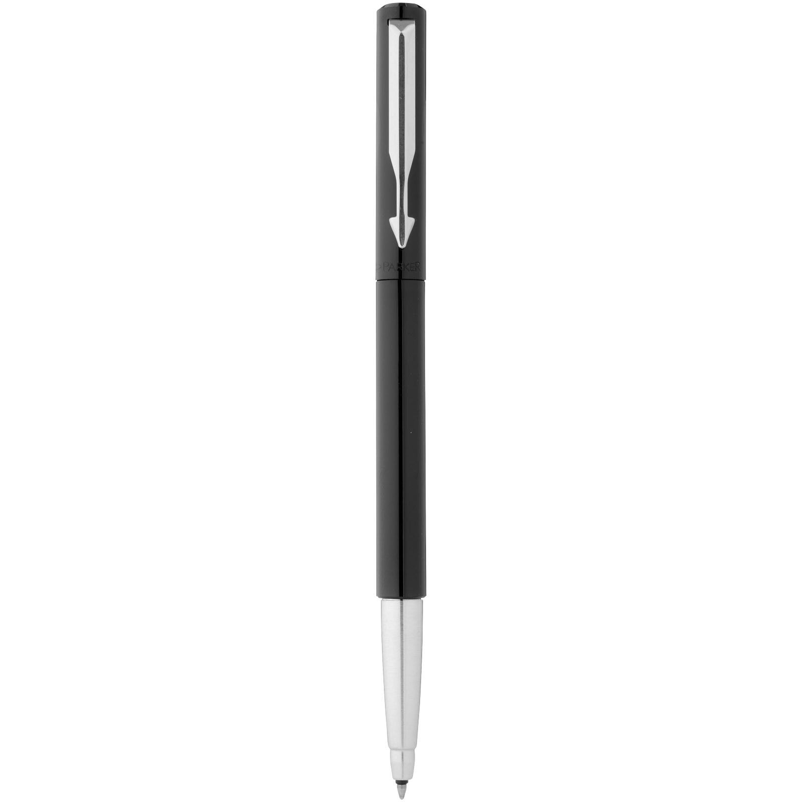 Parker Vector Tintenroller (schwarze Mine) - schwarz-208