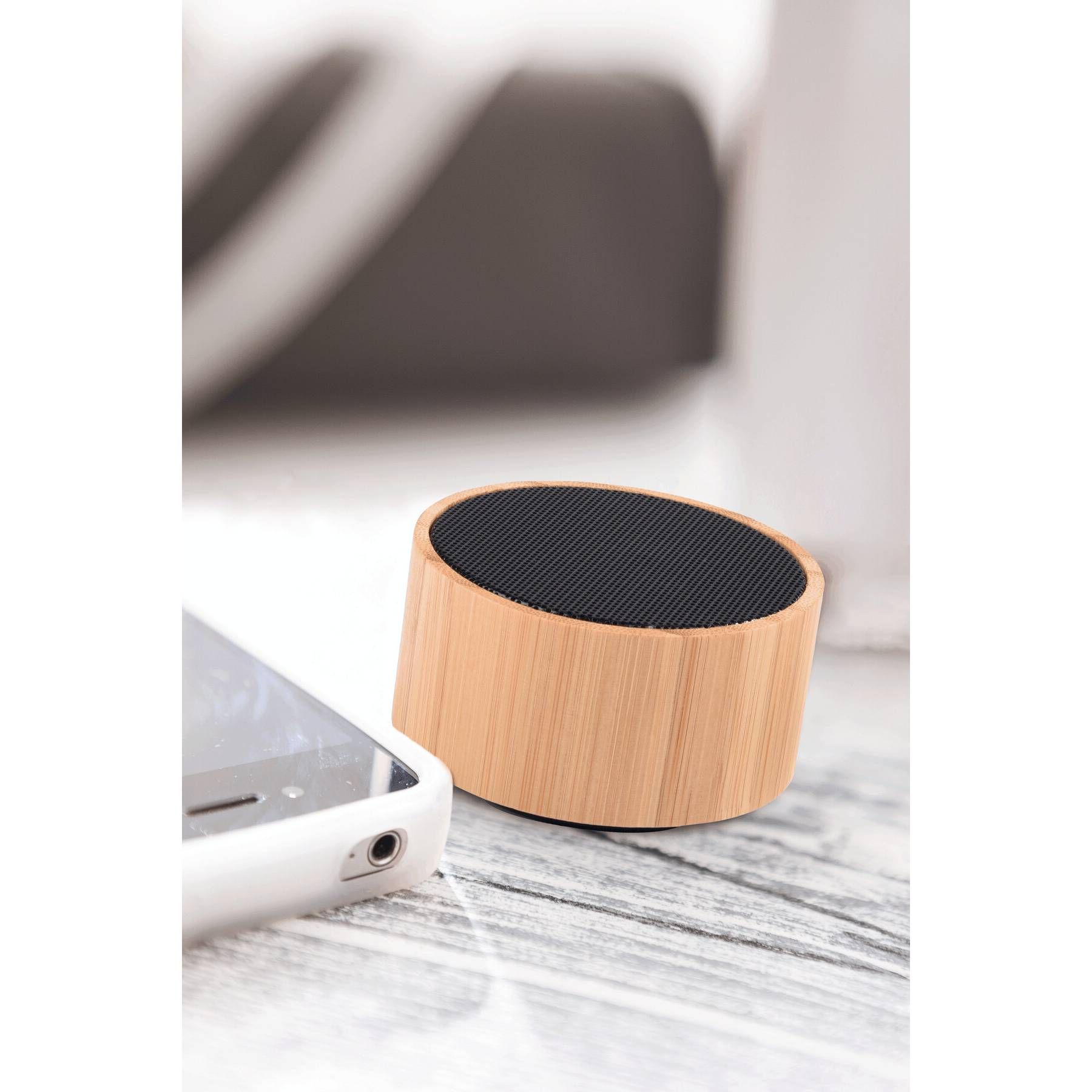 Wireless-Lautsprecher BAMBOO SOUND - braun - schwarz-708