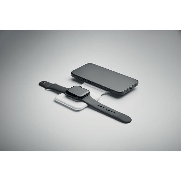 2in1 faltbare Ladestation 15W FLIP - weiß-293
