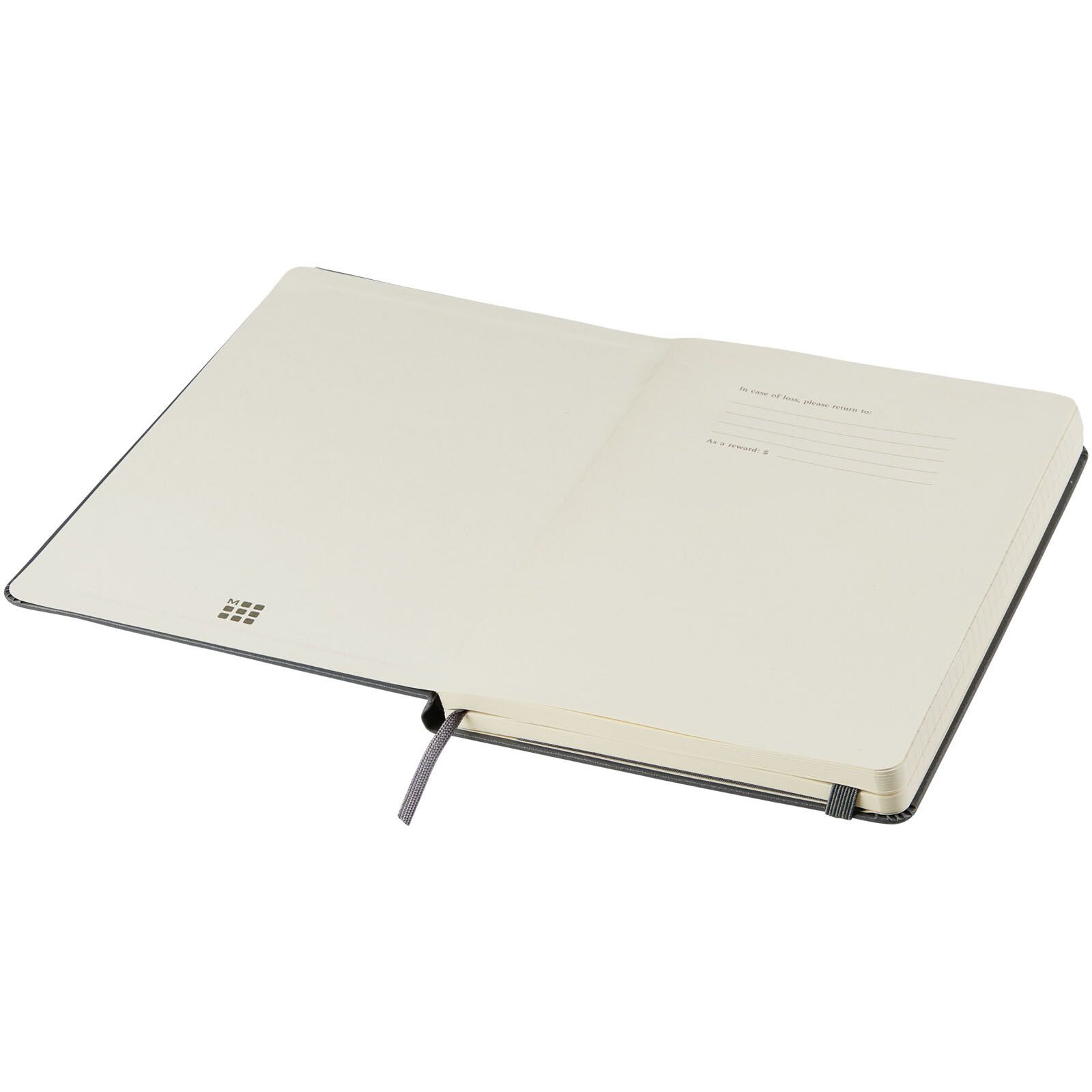 Moleskine Classic Hardcover Notizbuch L – liniert - schiefergrau-321