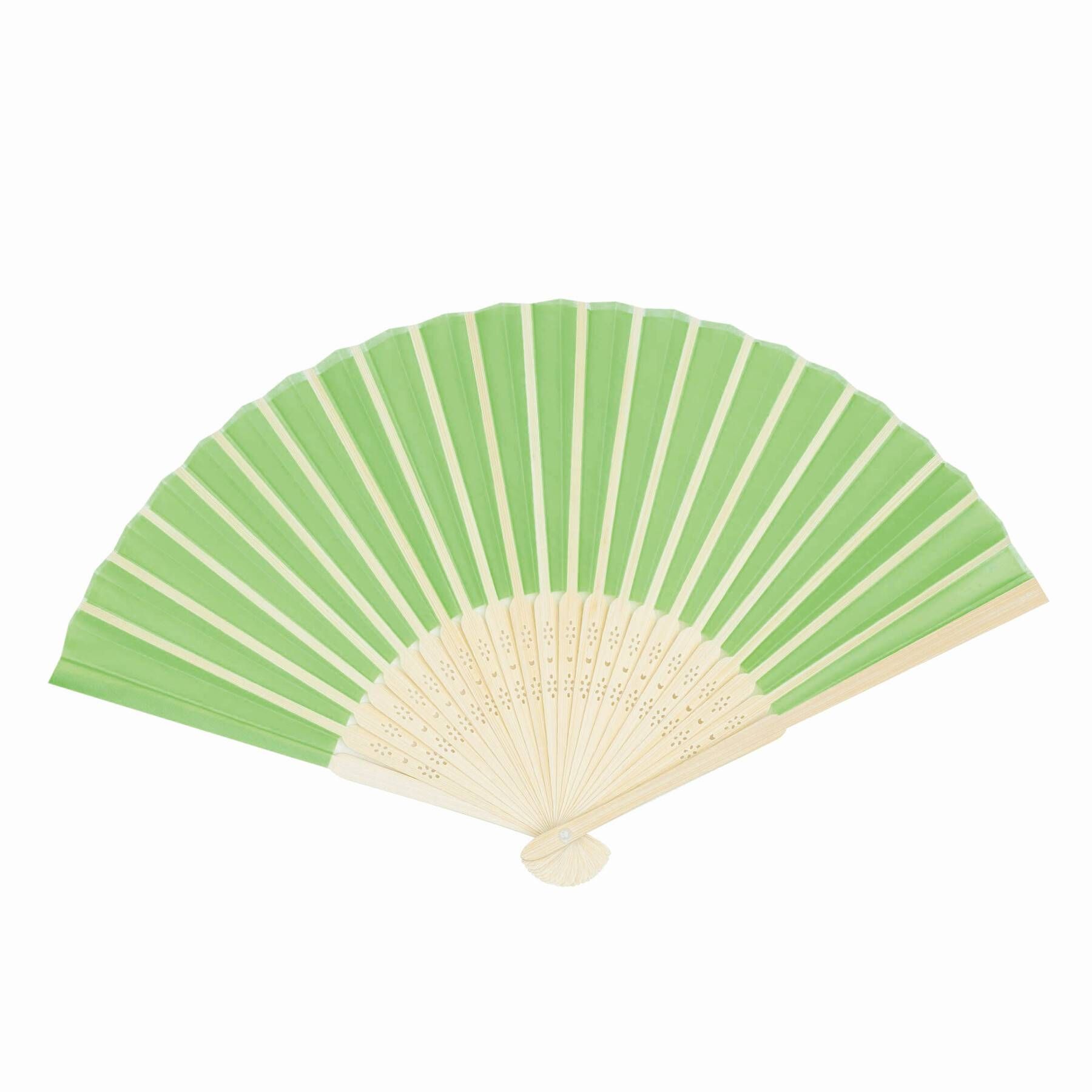 Faltbarer Fächer BAMBOO COOL - grün-469