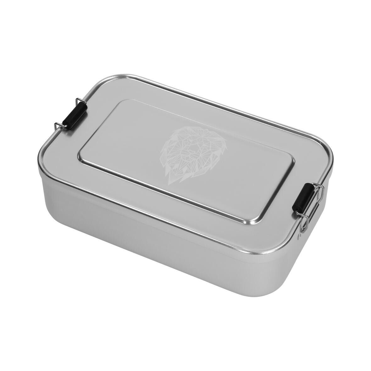 Vorratsdose Aluminium, groß - silber-948