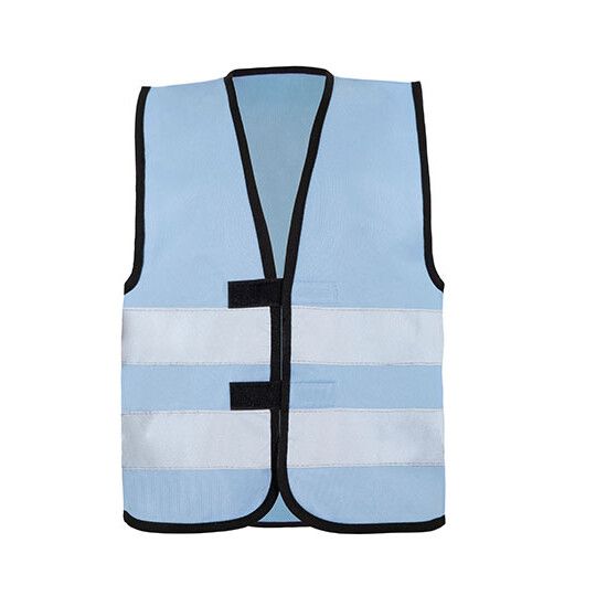 Kids´ Hi-Vis Functional Safety Vest Aarhus - sky blue-646