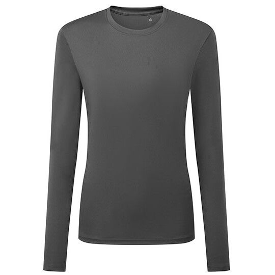 Women´s Long Sleeve Performance T-Shirt - charcoal-839