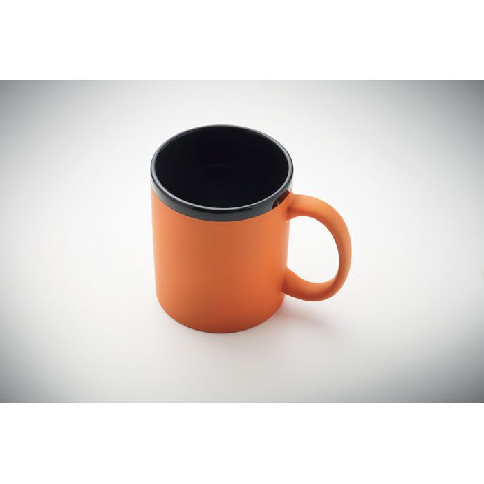 Keramikbecher für Laser 300 ml RUBY - orange-872