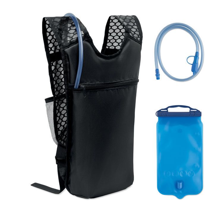 Sportrucksack 420D PU CONFI - schwarz-987