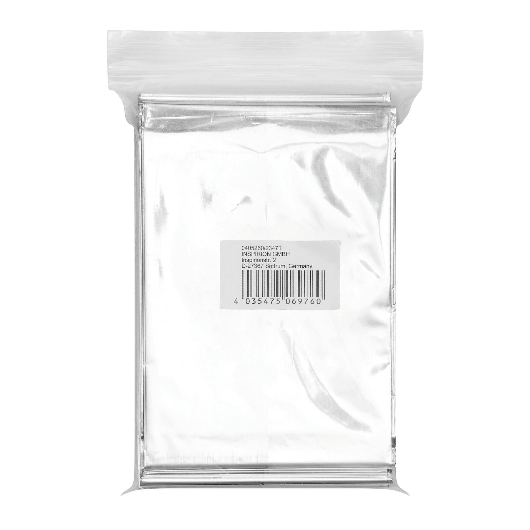 Wärmedecke COVERING UP - silber-797