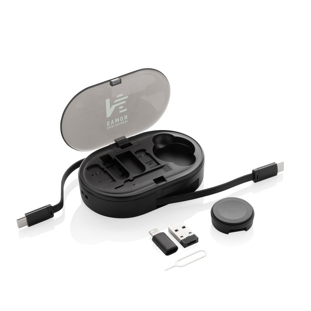 Chargevix Multifunktionales 60W-Lade-Set aus RCS rPlastic - schwarz-806