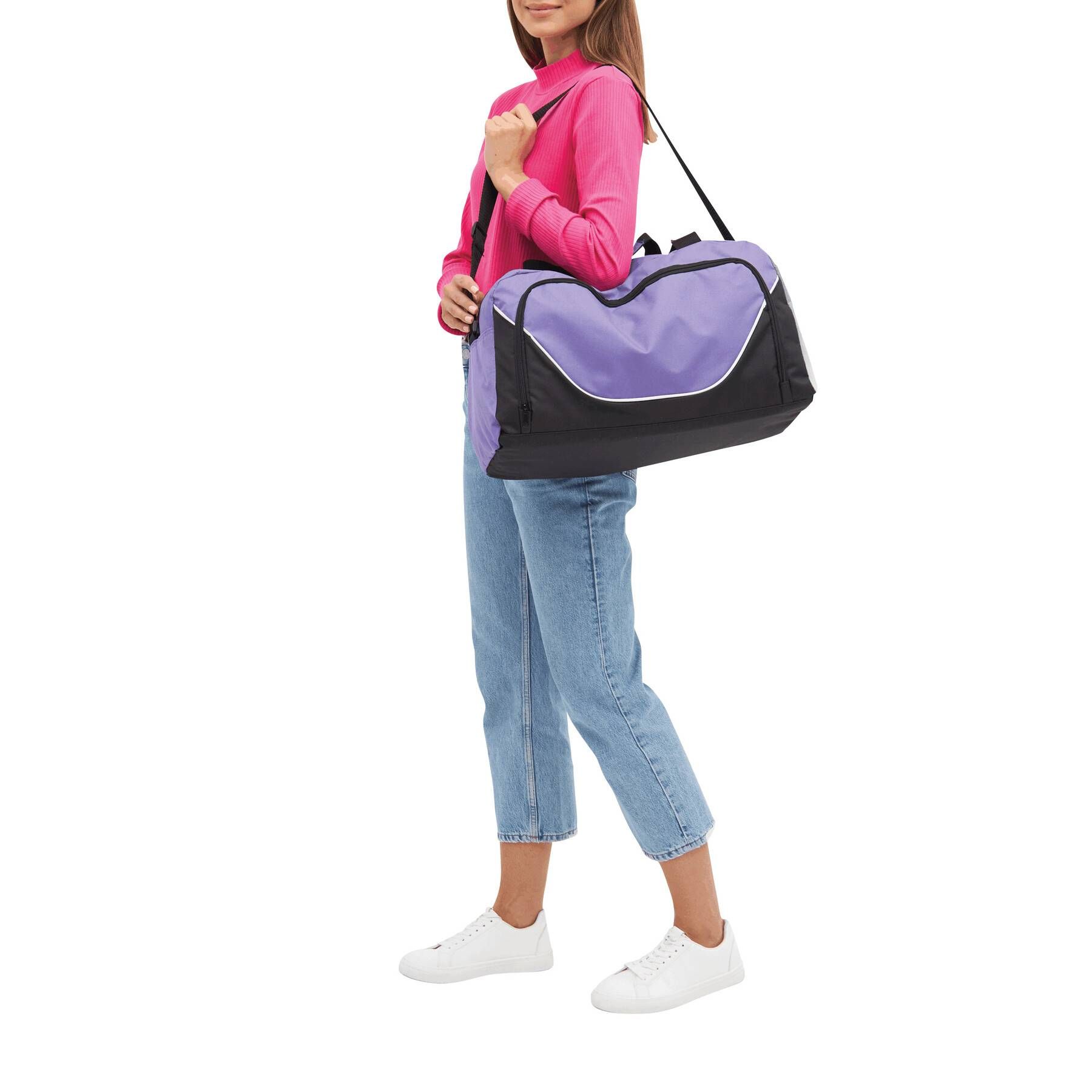 Sporttasche JORDAN - lila - schwarz-899