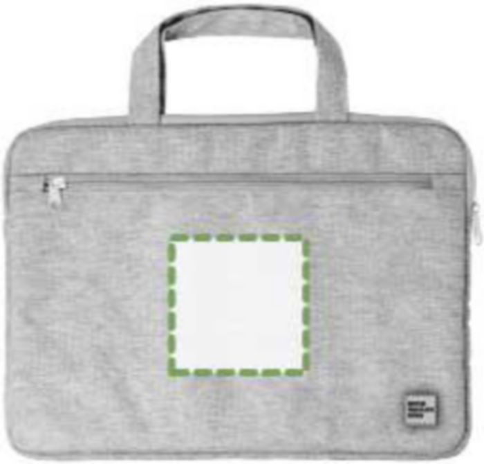 Veredelungsposition Tasche auf der Vorderseite