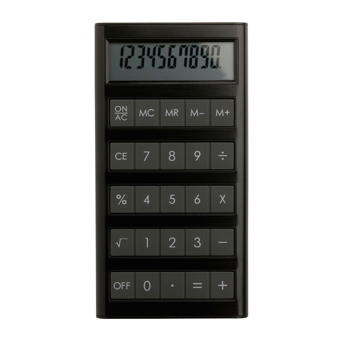 Solartaschenrechner MACHINE - schwarz-901