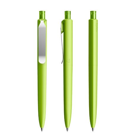 prodir DS8 Soft Touch PSR Push Kugelschreiber Metall-Clip - hellgrün-183