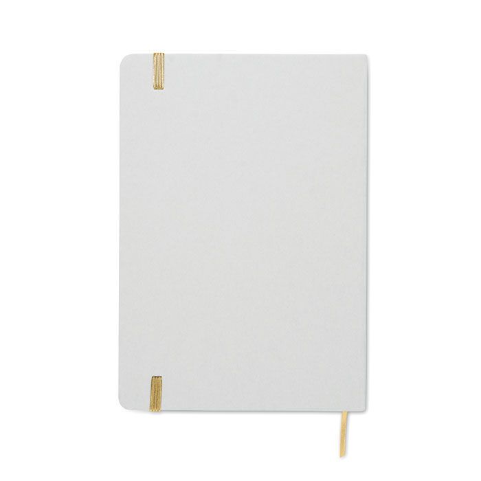 DIN A5 Notizbuch für Gravur ROUTE WHITE - golden-51