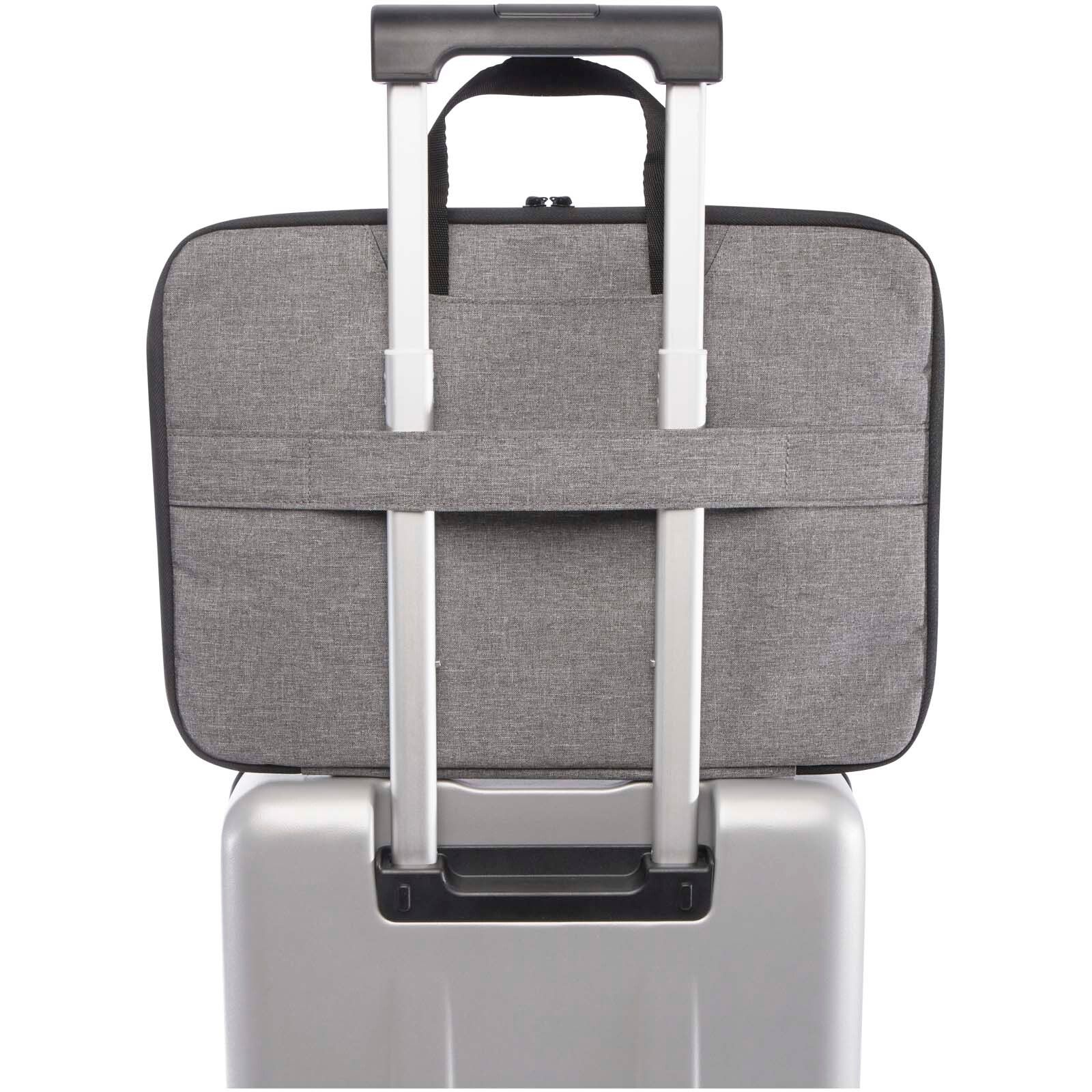 Libra 14” 2-in-1-Laptoptasche aus recyceltem GRS-Material 3 L - heather grau-361