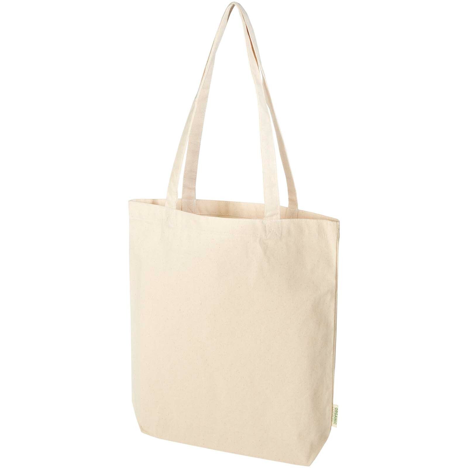 Odisha 180 g/m² OCS Bio-Tragetasche mit breitem Boden 11L - natur-785