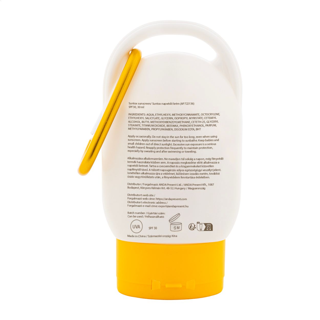 Suntox Sonnencreme - gelb - weiß-51
