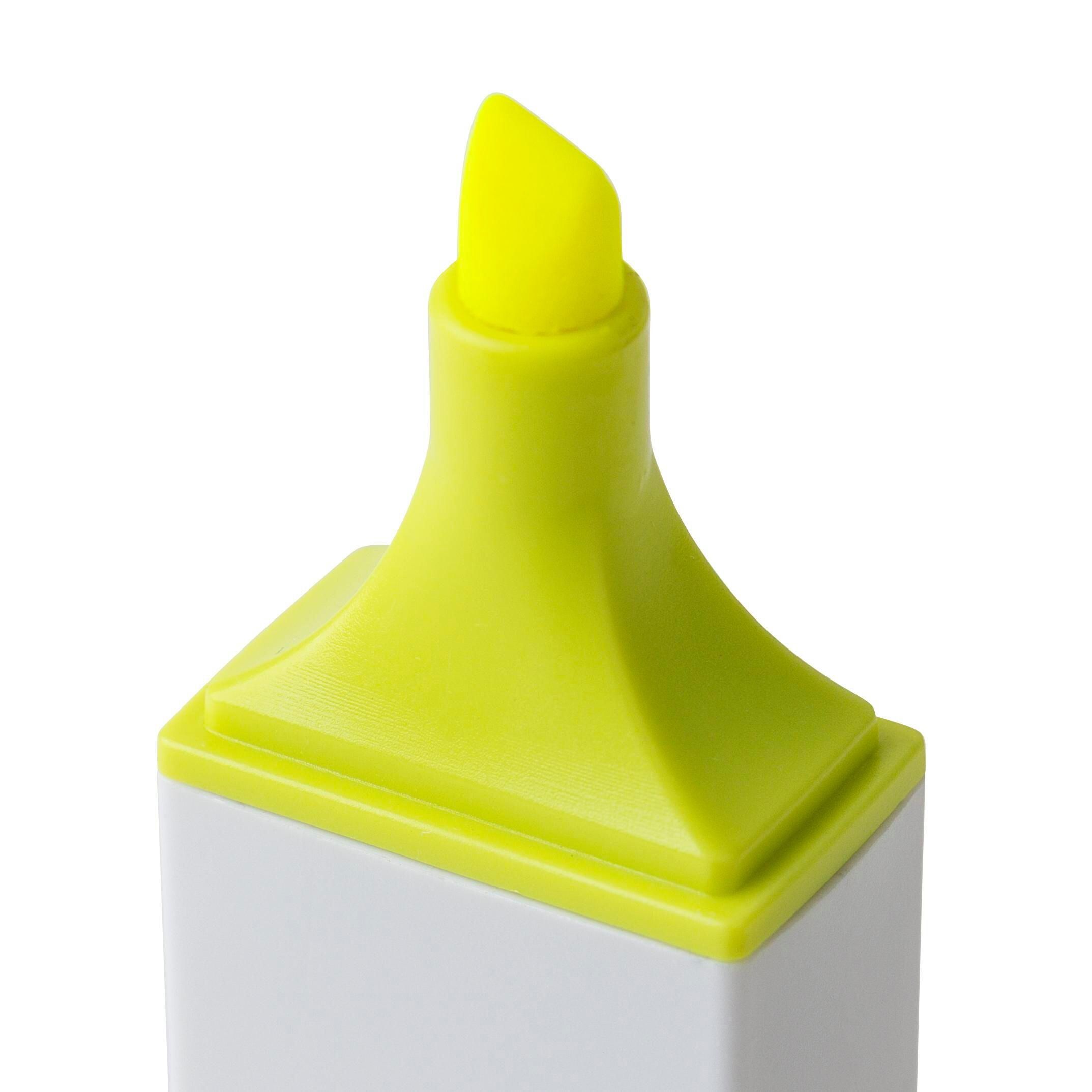 Recycelter ABS-Textmarker Kavi - gelb-857
