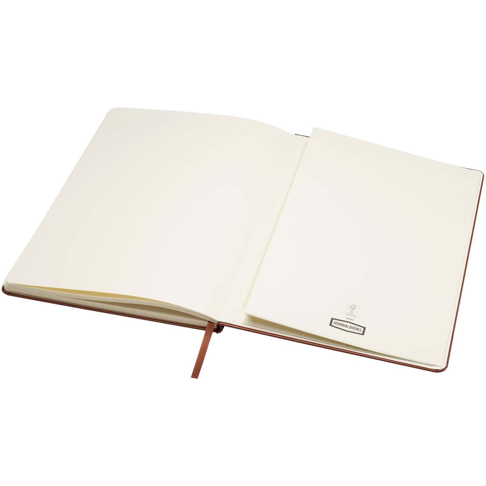 Executive A4 Hard Cover Notizbuch - braun-499