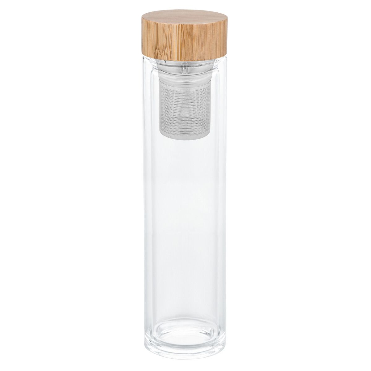 Glasflasche mit Teesieb SLEDGE-390