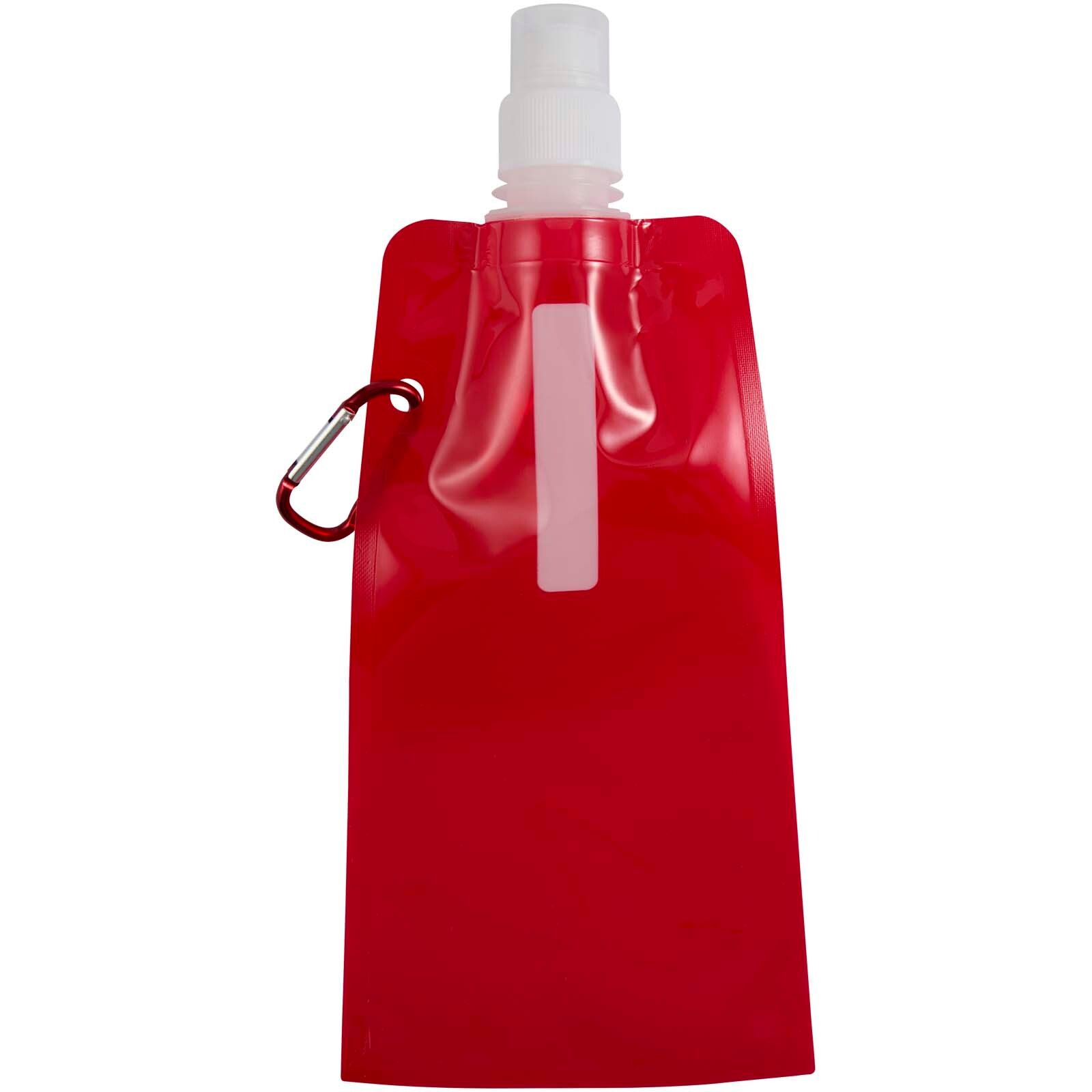 Sipzy 480 ml faltbare Wasserflasche - rot-398