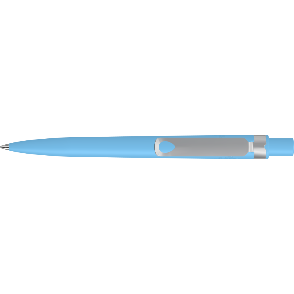 Recycled Pet Pen Core F Druckkugelschreiber - hellblau-451