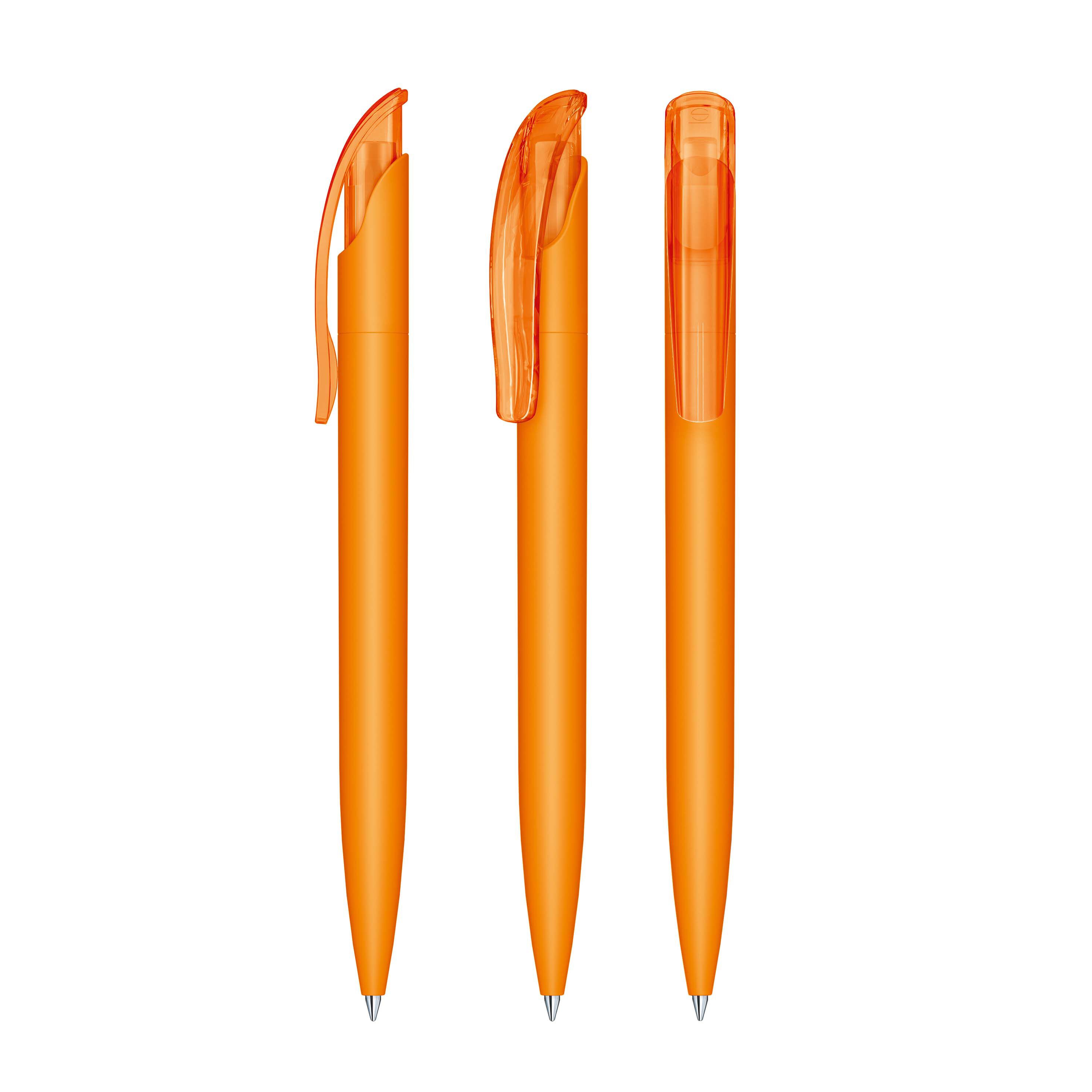 Challenger Soft Touch Druckkugelschreiber - orange-430