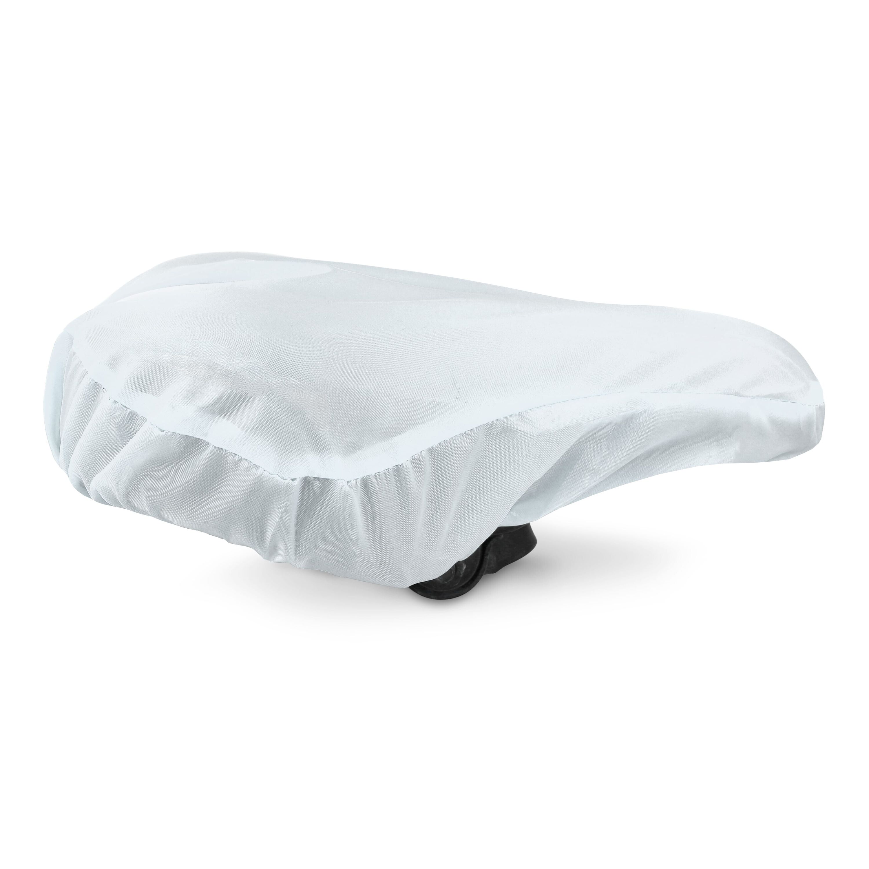 Fahrrad Sattelbezug aus R-PET-Material - weiss-697