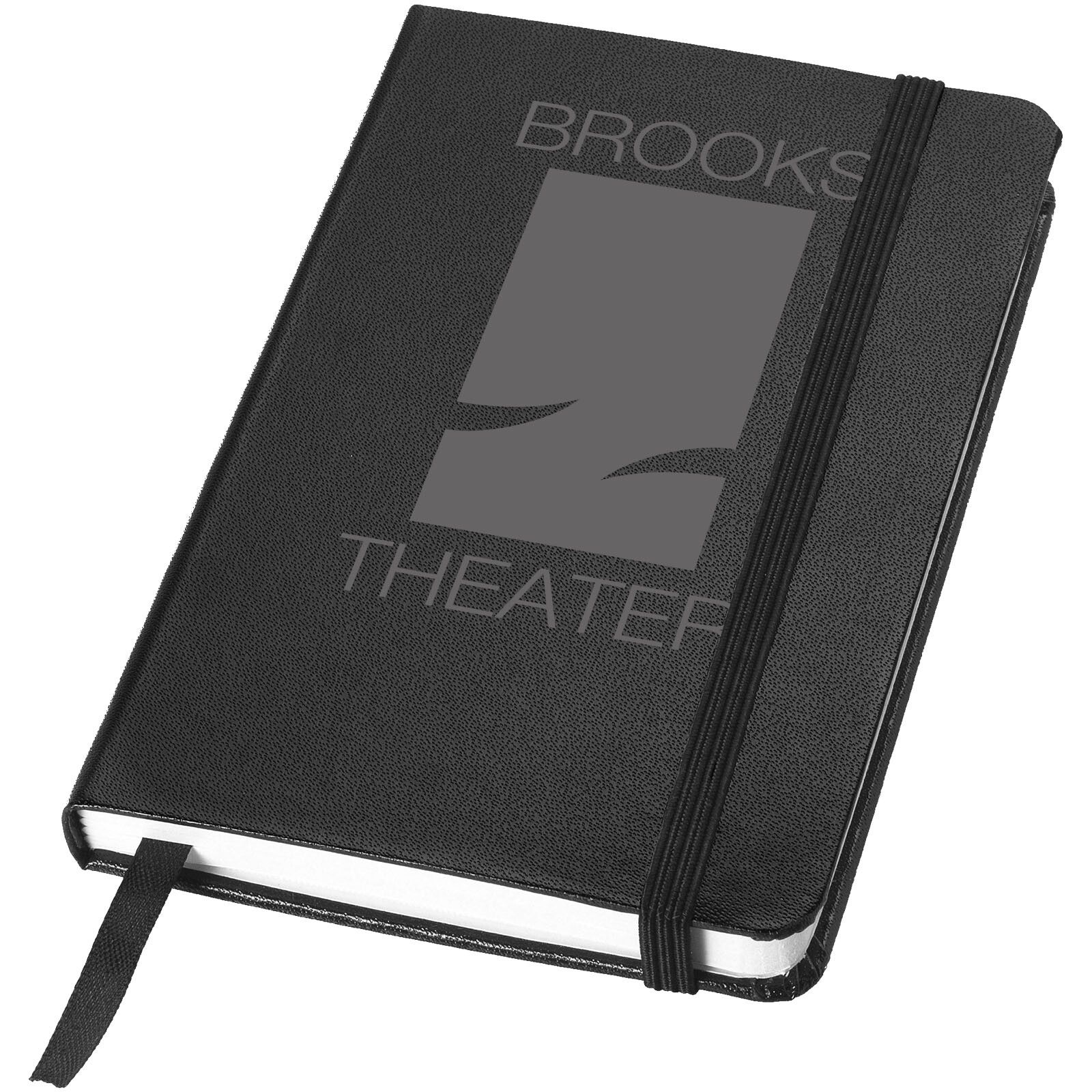 Classic A6 Hard Cover Notizbuch - schwarz-621