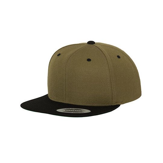 Classic Snapback 2-Tone - olive - black-454