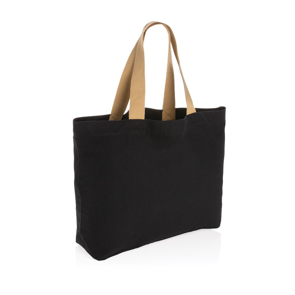 Impact Aware™ 240g/m² große Tasche aus rCanvas, ungefärbt - schwarz-811