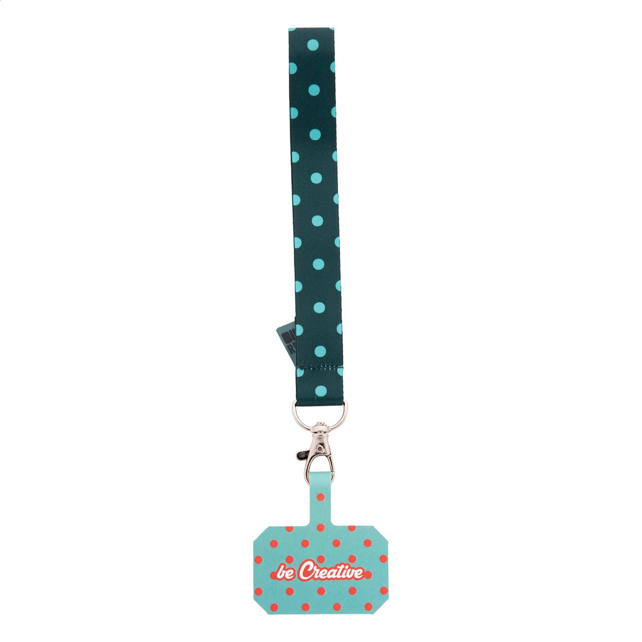 SuboFob Mobile RPET Individuelles RPET Handyhalter-Handgelenkschlaufe - weiß-364