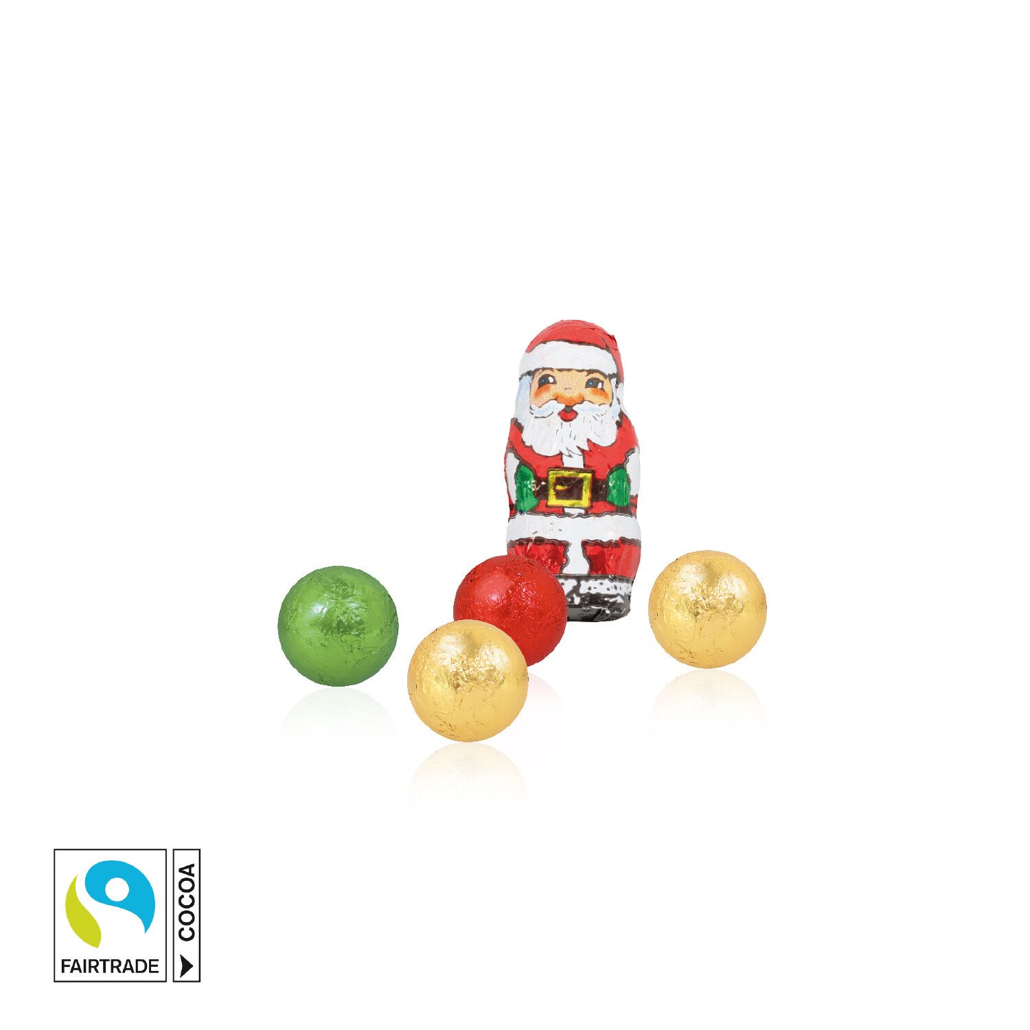 Präsent "Weihnachtsbaum" mit Fairtrade Schokolade-634