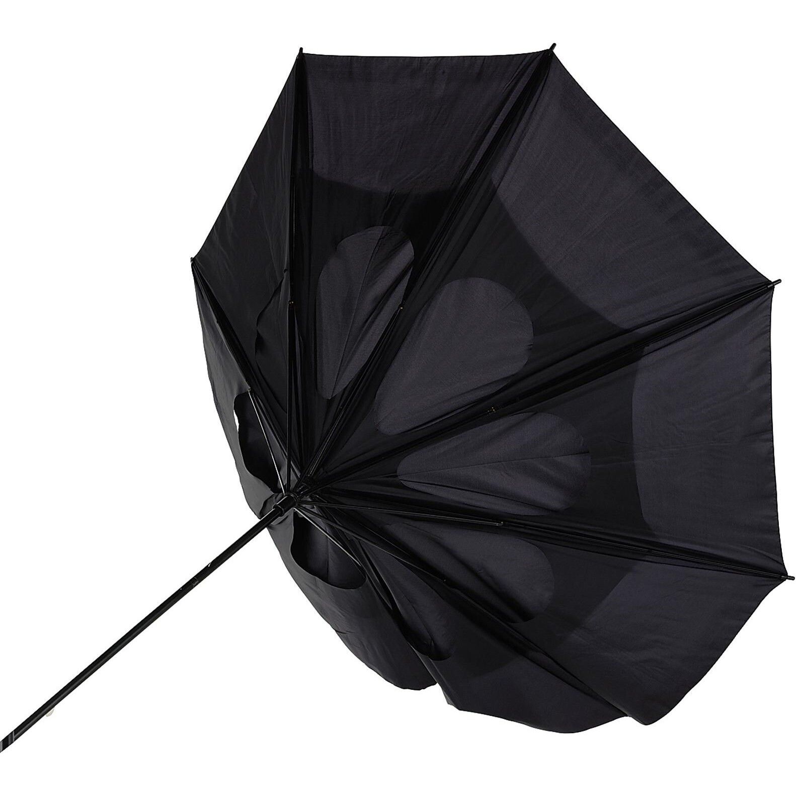 Portierschirm aus Polyester Debbie - grau-832