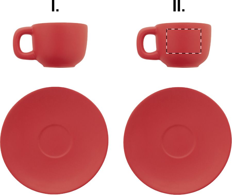 Veredelungsposition Tasse 2 - für Linkshänder