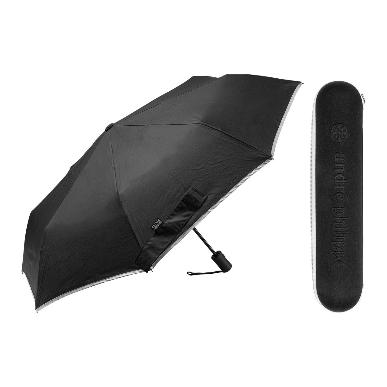 Ouragan Regenschirm, RPET - schwarz-785