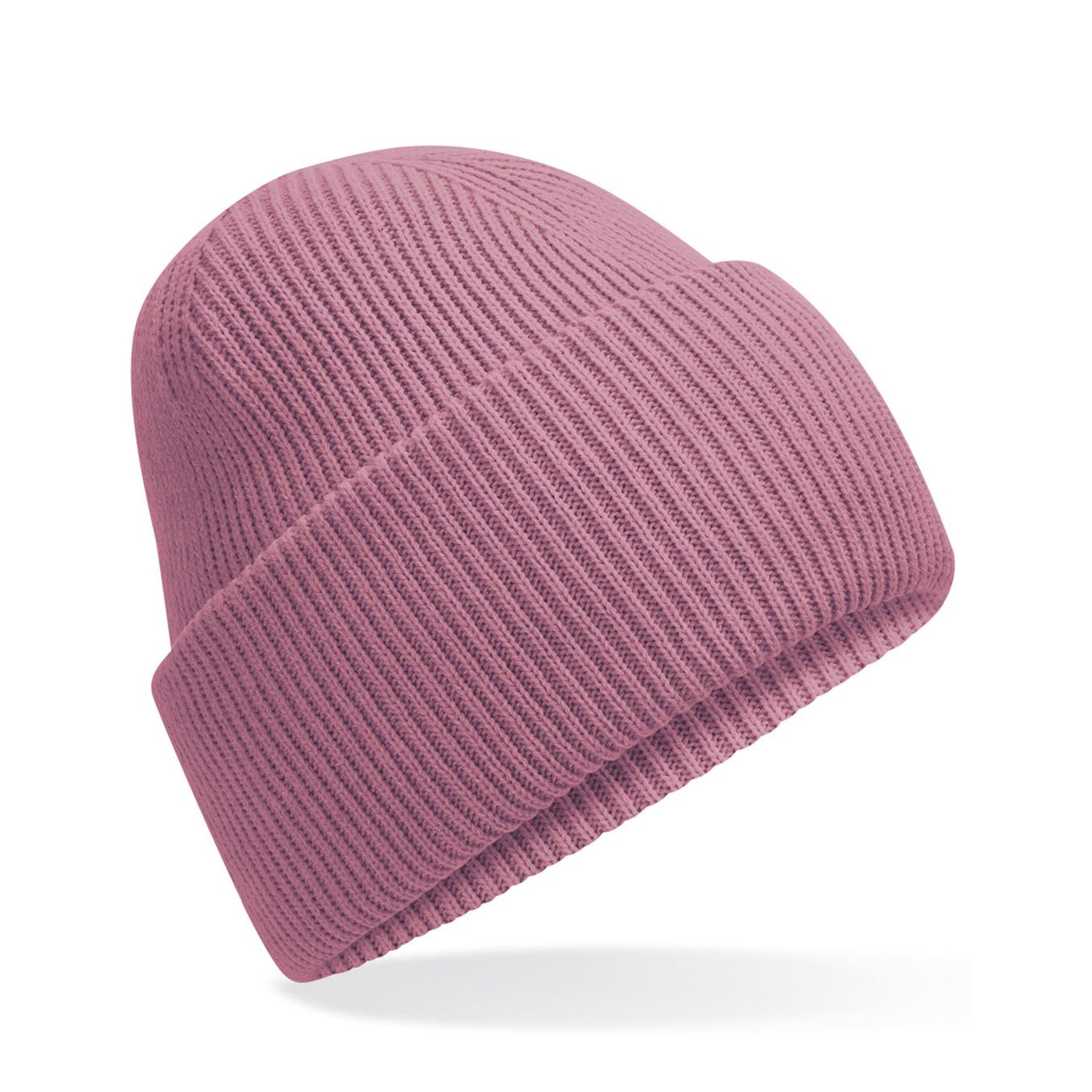 Classic Engineered Deep Cuffed Beanie - dusty purple-622