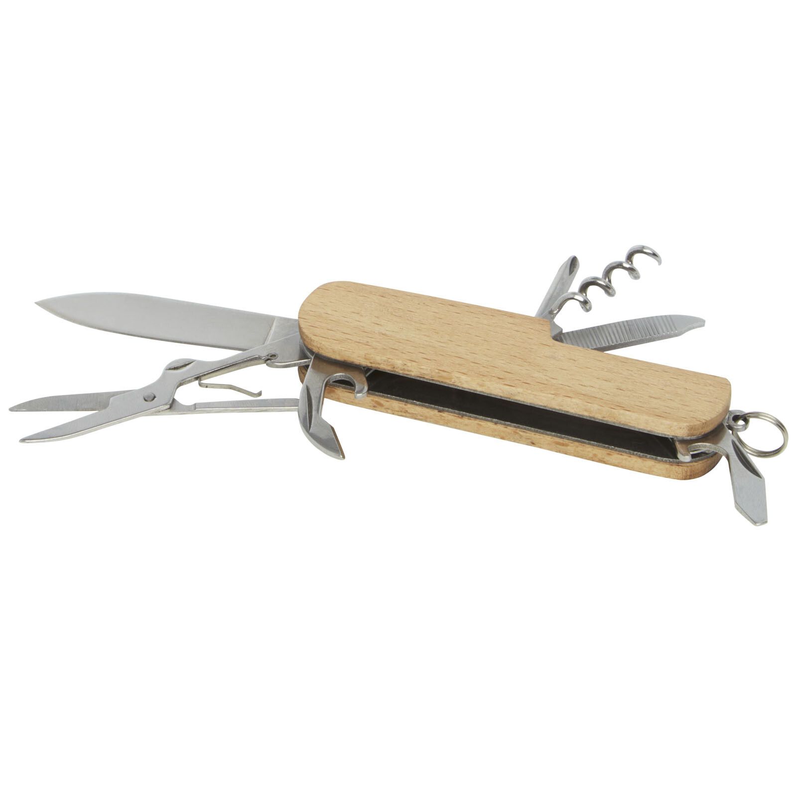 Richard Holztaschenmesser mit 7 Funktionen - natur-299