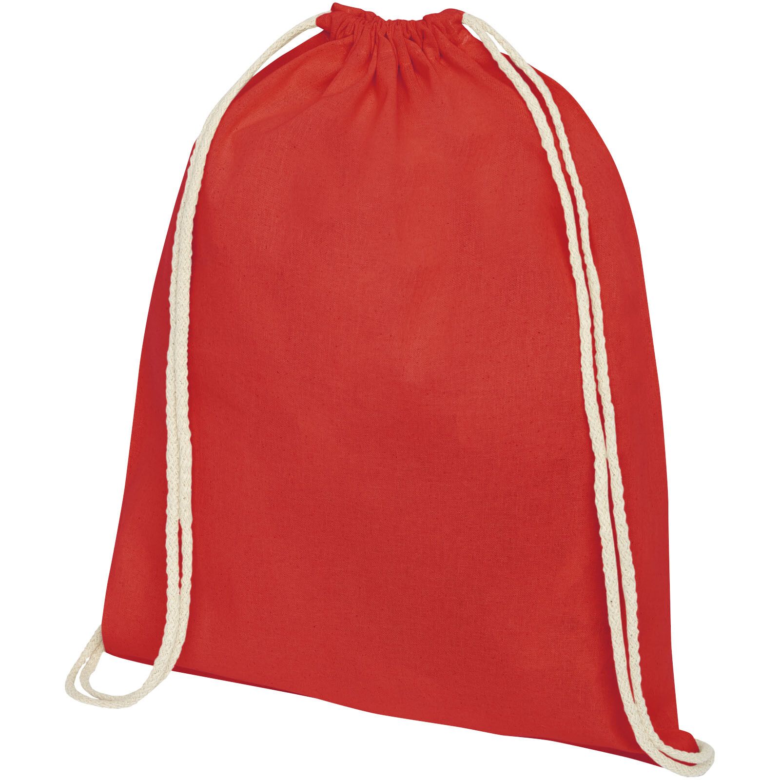 Oregon 140 g/m² Turnbeutel aus Baumwolle 5L - rot-192
