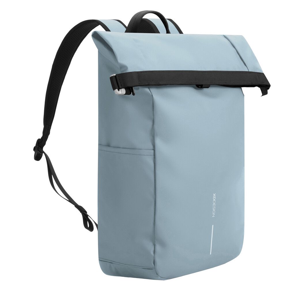 Urban wasserabweisender Anti-Diebstahl Rucksack - blau-704