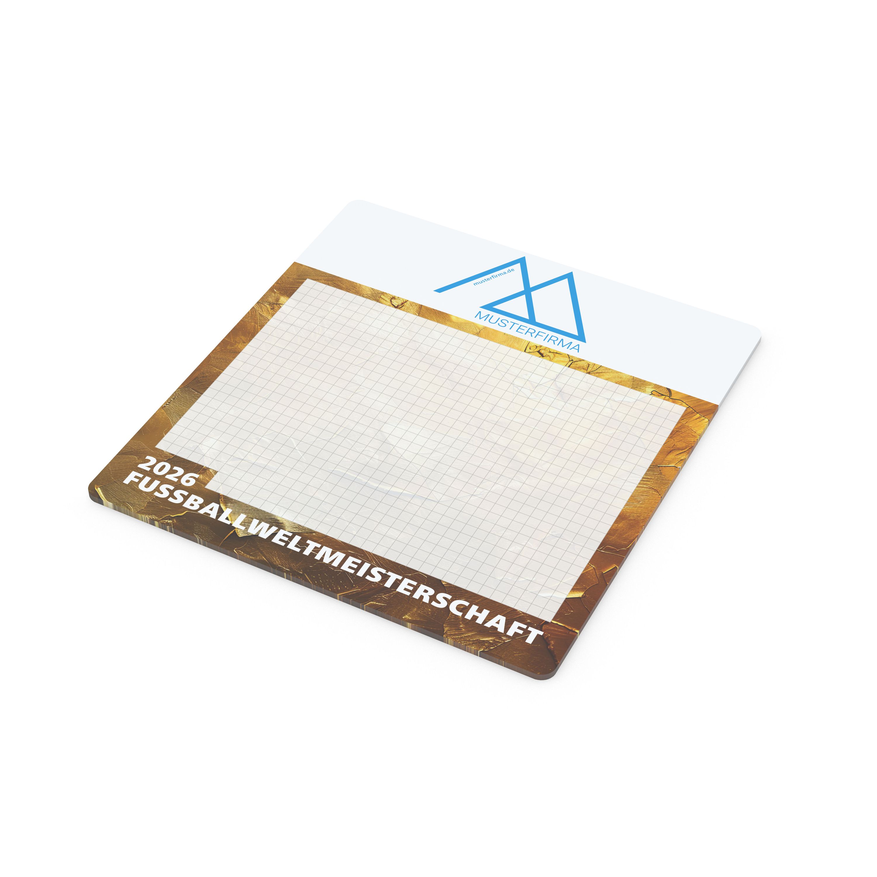WM-Haftnotiz-Mousepad, „Pokalgold“-638