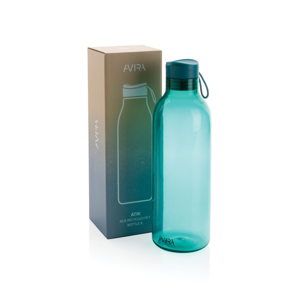 Avira Atik RCS recycelte PET-Flasche 1L - turkis-539