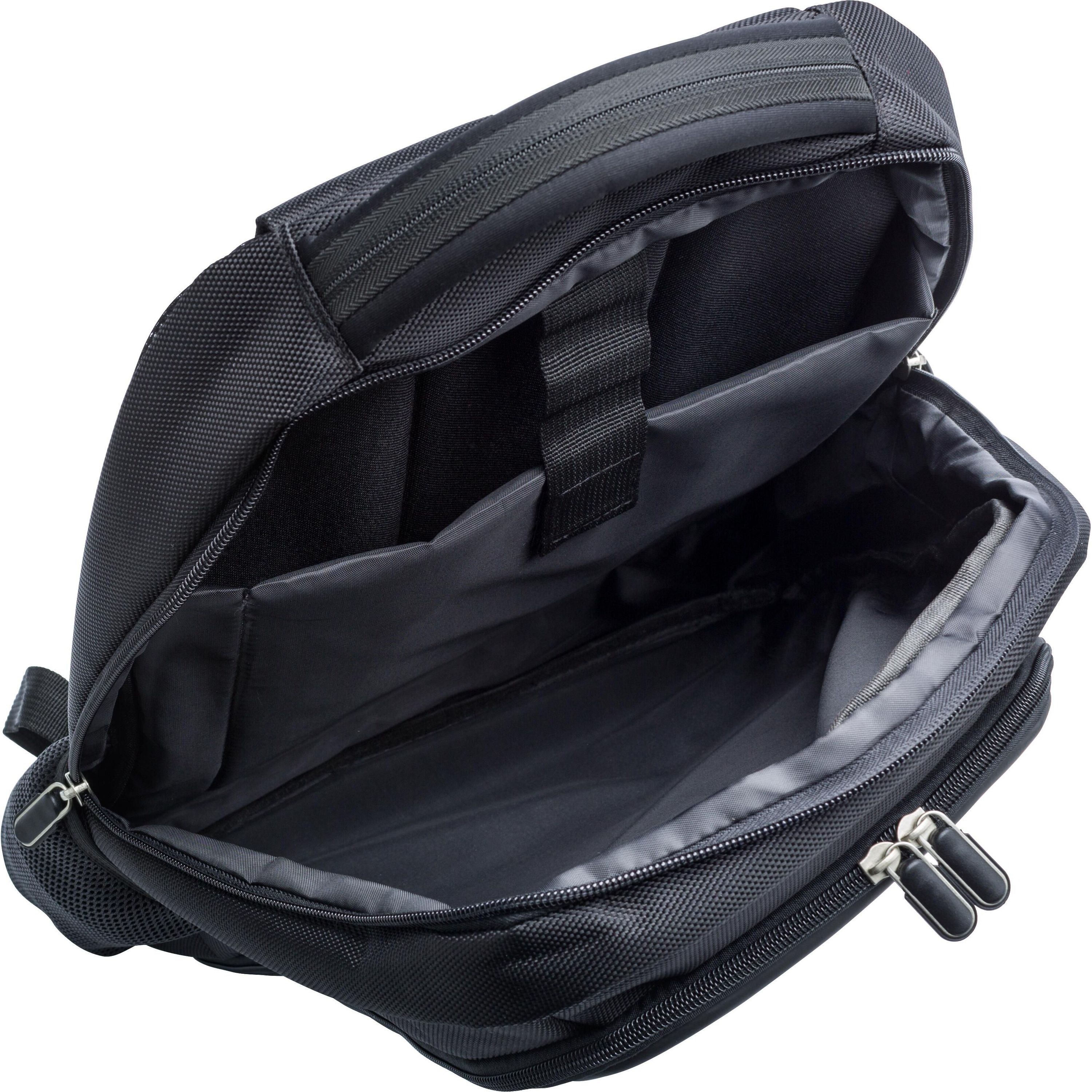 Laptop Rucksack aus Polyester Ivan - schwarz-513