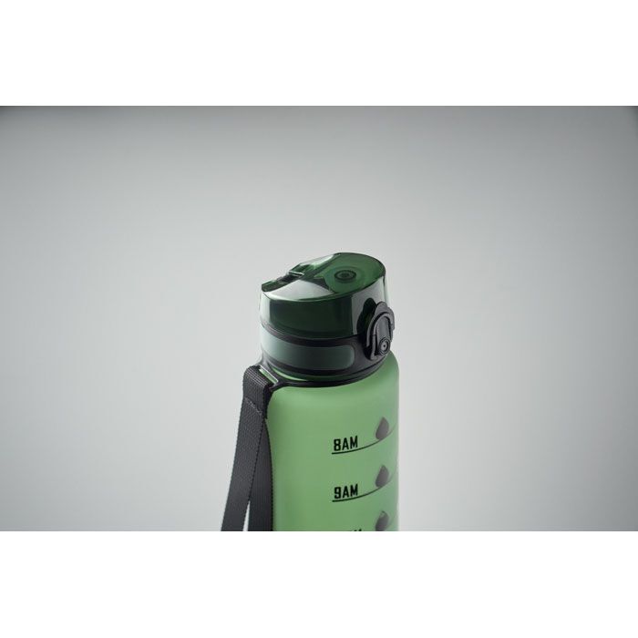 Sport-Trinkflasche RPET 1L ISFORDEN MARK - dunkelgrün-780