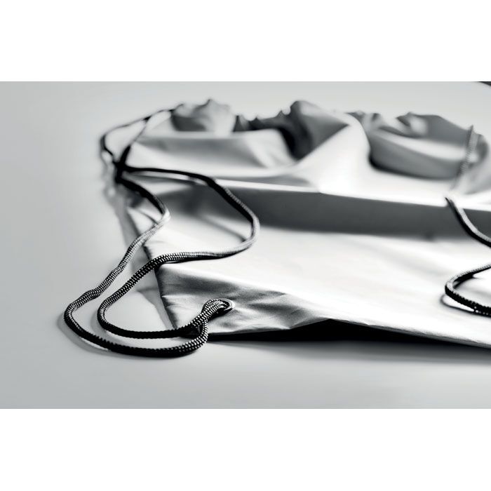 Beutel mit Kordelzug SHOOP REFLECTIVE - silber-498